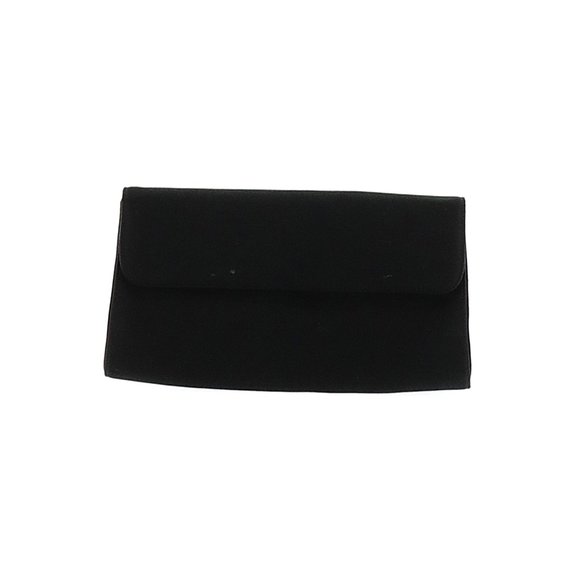 *Gina Black Petite Envelope 2-Way Evening Wristlet Clutch Bag - Picture 4 of 7